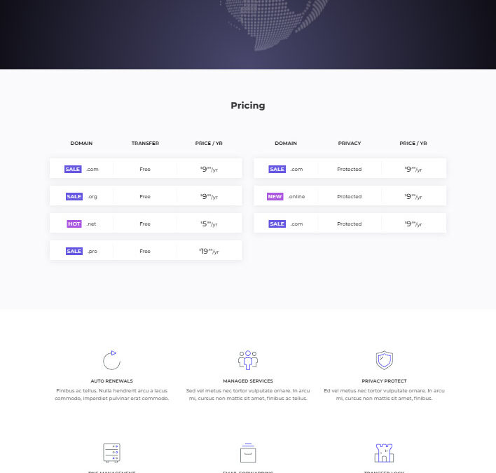 Domains