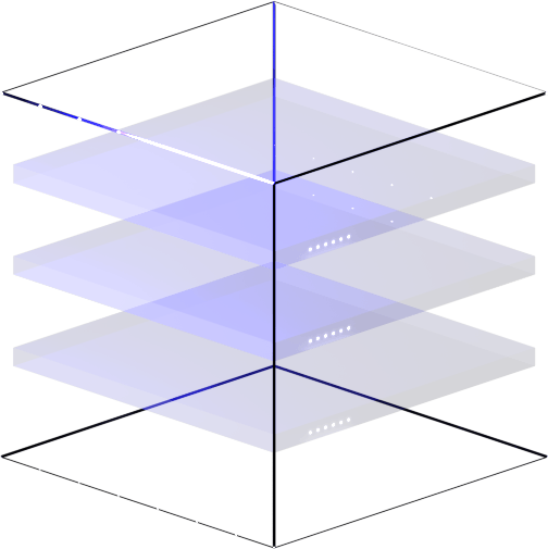 Diseño de rombos transparentes ava hosting